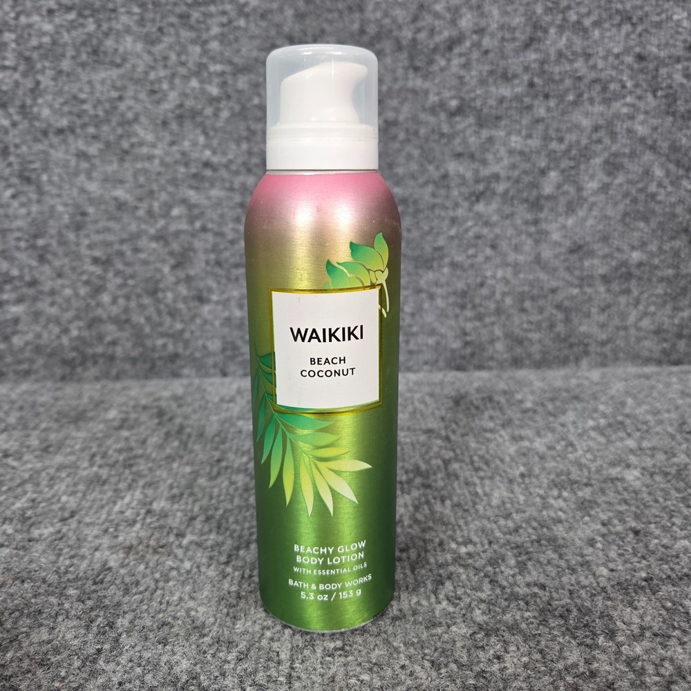BATH & BODY WORKS WAIKIKI BEACH COCONUT GLOW BODY LOTION 5.3 OZ